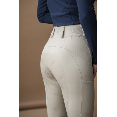Damenreithose Hybrid Horseware mit Vollbesatz AA Fina Beige