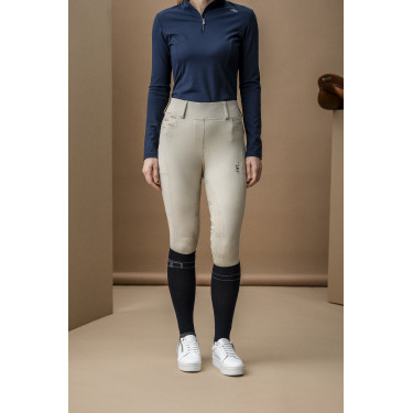 Damenreithose Hybrid Horseware mit Vollbesatz AA Fina Beige