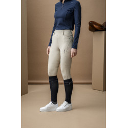 Damenreithose Hybrid Horseware mit Vollbesatz AA Fina Beige
