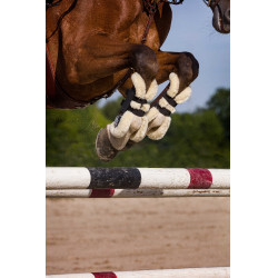 Norton XTR Gamaschen Kunstlammfell Braun