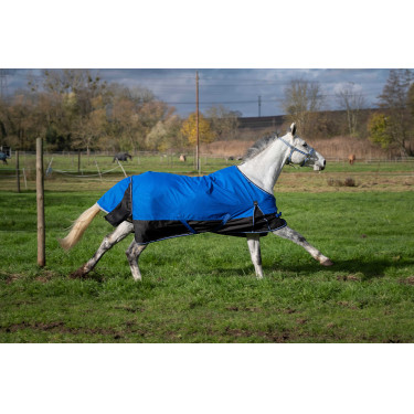 Equithème Tyrex 1200D Komfort Decke Blau / Schwarz Equithème Tyrex 1200D Komfort Decke Blau / Schwarz