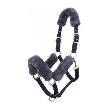 LeMieux Komfort-Halfter Marine / Grau Blau LeMieux Komfort-Halfter Marine / Grau Blau