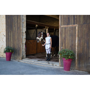 Polo Equithème Brussels Weiß Wei&szlig;