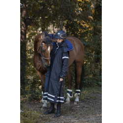 Equithème RiderCoat Regenmantel Schwarz Equithème RiderCoat Regenmantel Schwarz
