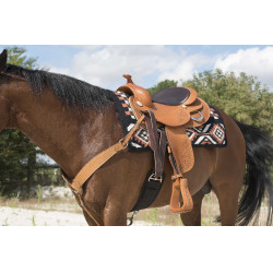 Sattel Westride by Franck Perret Aurora Haselnuss Braun