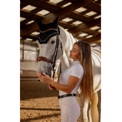 Polo Equithème Dorla Weiß Wei&szlig;