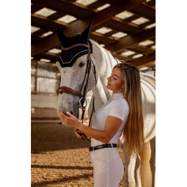 Polo Equithème Dorla Weiß Weiß Polo Equithème Dorla Weiß Weiß