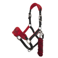 Schafhalfter Vogue Mini LeMieux mit Führstrick Chilli Rot Schafhalfter Vogue Mini LeMieux mit Führstrick Chilli Rot