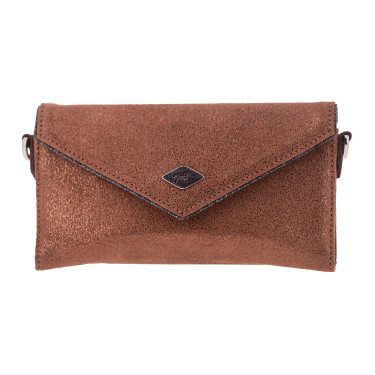 Pénélope-Handytasche New Phone Pocket Glitter Cognac / Glitzer