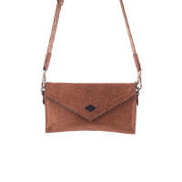 Pénélope-Handytasche New Phone Pocket Glitter Cognac / Glitzer