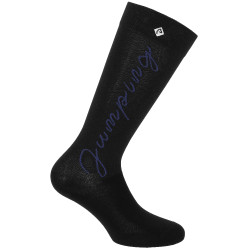 Equithème Jump Socken Schwarz / Violett