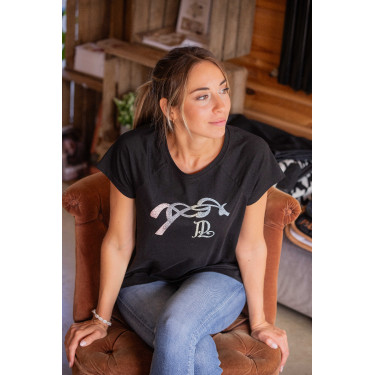 Camiseta PENELOPE - Funky Schwarz