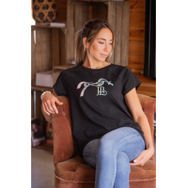 Camiseta PENELOPE - Funky Schwarz