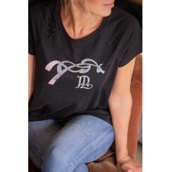 Camiseta PENELOPE - Funky Schwarz