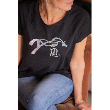 Camiseta PENELOPE - Funky Schwarz