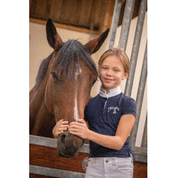 Wettkampf-Poloshirt Eden by PL Madrid Marineblau