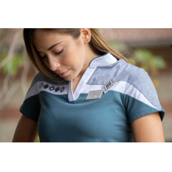 Polo Pénélope Indy Entenblau