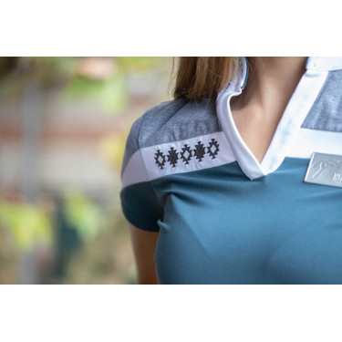 Polo Pénélope Indy Entenblau