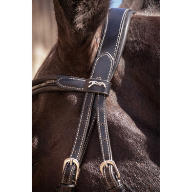 Trensenzaum Pénélope Smoothie Schwarz