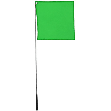 Ethologischer Stick mit Hippotonic-Flagge Grün Grün Ethologischer Stick mit Hippotonic-Flagge Grün Grün