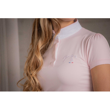 Wettkampf-Poloshirt Pénélope Madrid Kurzarm