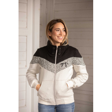 Sweatshirt Pénélope Leonative Damen Grau Sweatshirt Pénélope Leonative Damen Grau