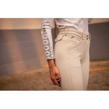 Hose Pénélope Point Sellier Creme Beige