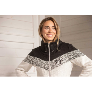 Sweatshirt Pénélope Leonative Damen Grau Sweatshirt Pénélope Leonative Damen Grau