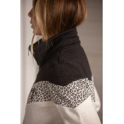 Sweatshirt Pénélope Leonative Damen Grau Sweatshirt Pénélope Leonative Damen Grau