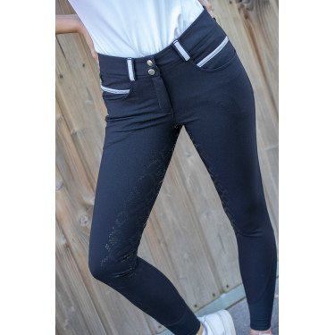 Hose Pénélope Fun Vollbesatz Marineblau
