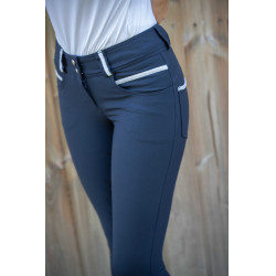 Hose Pénélope Fun Vollbesatz Marineblau