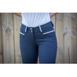 Hose Pénélope Fun Vollbesatz Marineblau