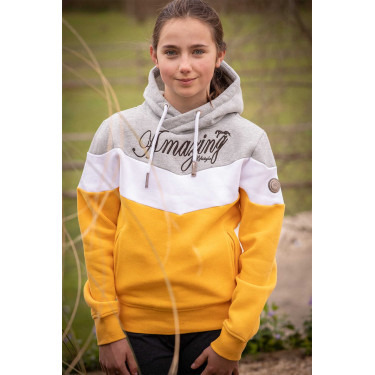 Sweatshirt Pénélope Artémis Gelb