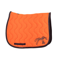 Satteldecke Pénélope Classique Orange / Marineblau