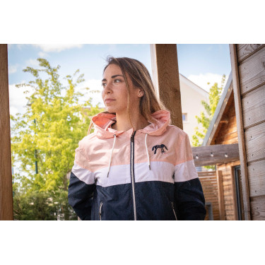 Blouson Pénélope Celecce Marine / Rosa Blau