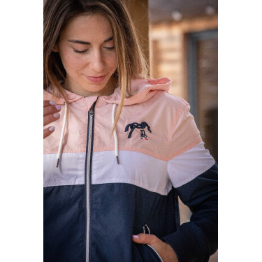 Blouson Pénélope Celecce Marine / Rosa Blau