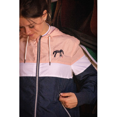 Blouson Pénélope Celecce Marine / Rosa Blau