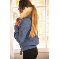 Blouson Pénélope Step Ozeanblau