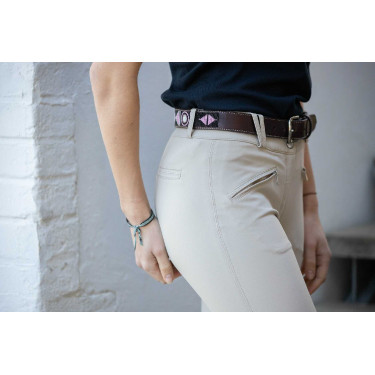 Pénélope Pearl Gürtel Havanna / Rosa Braun