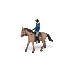 Ausrittpferd und sein Reiter Papo