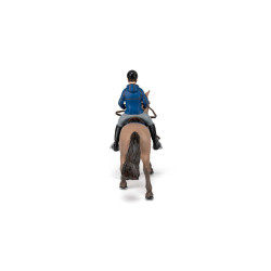 Ausrittpferd und sein Reiter Papo