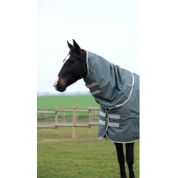 Halsabdeckung Equithème Tyrex 600D recycelt Grün Grün Halsabdeckung Equithème Tyrex 600D recycelt Grün Grün