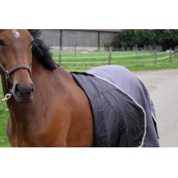 Equithème Tyrex 1200D recycelte Decke Maulwurf Braun Equithème Tyrex 1200D recycelte Decke Maulwurf Braun