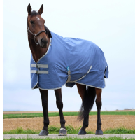 Equithème Tyrex 600D recycelte Decke Marineblau
