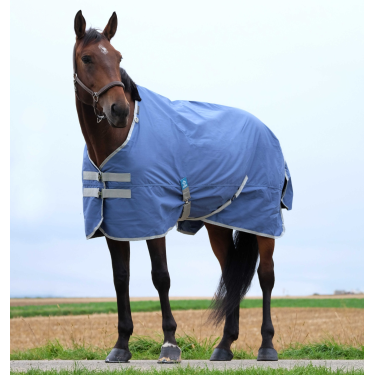 Equithème Tyrex 600D recycelte Decke Marineblau