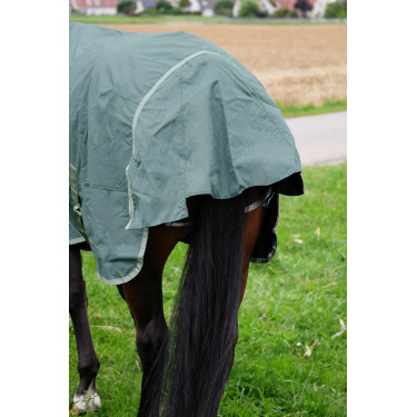 Equithème Tyrex 600D recycelte Decke Grün Gr&uuml;n