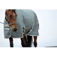 Equithème Tyrex 600D recycelte Decke Marineblau