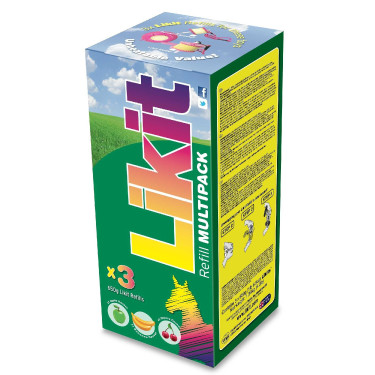 3 Lecksteine 650g Likit Multipack 3 Lecksteine 650g Likit Multipack