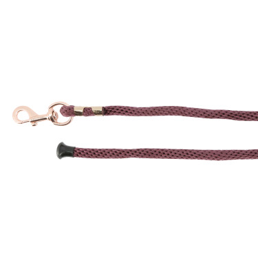 Anbindestrick Equithème Soft Roségold Bordeaux