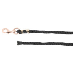 Anbindestrick Equithème Soft Roségold Schwarz